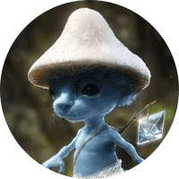 Real Smurf Cat